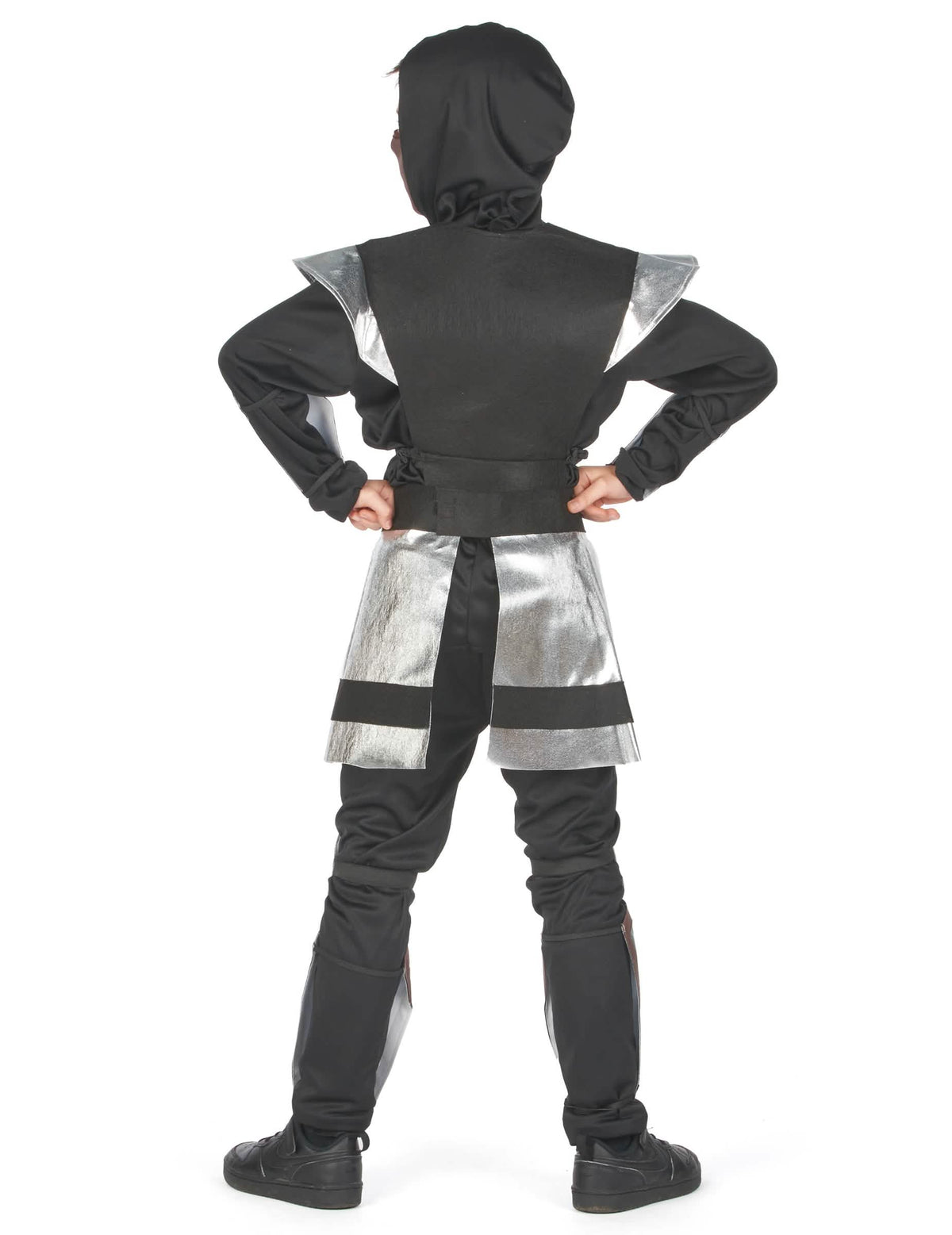 Rückansicht des Ninja-Kostüms für Jungen
