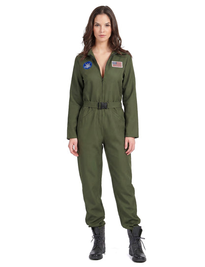 Déguisement pilote d'avion femme