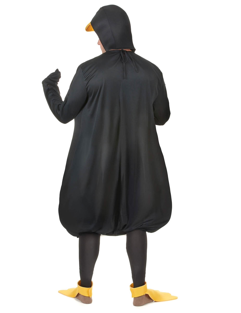Vue de dos du déguisement de pingouin pour adulte