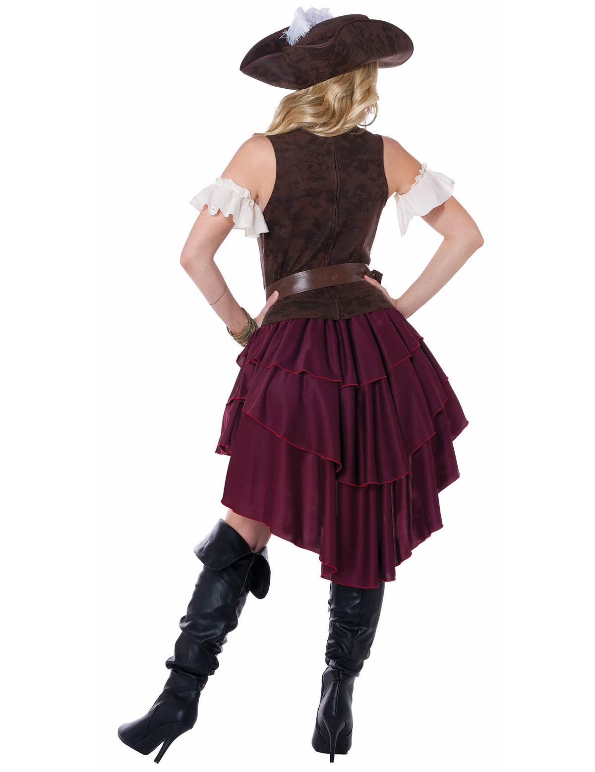 Abenteuerliches Piratenkostüm Steampunk für Damen