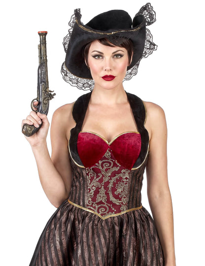 Piratenkostüm für Damen im Barockstil