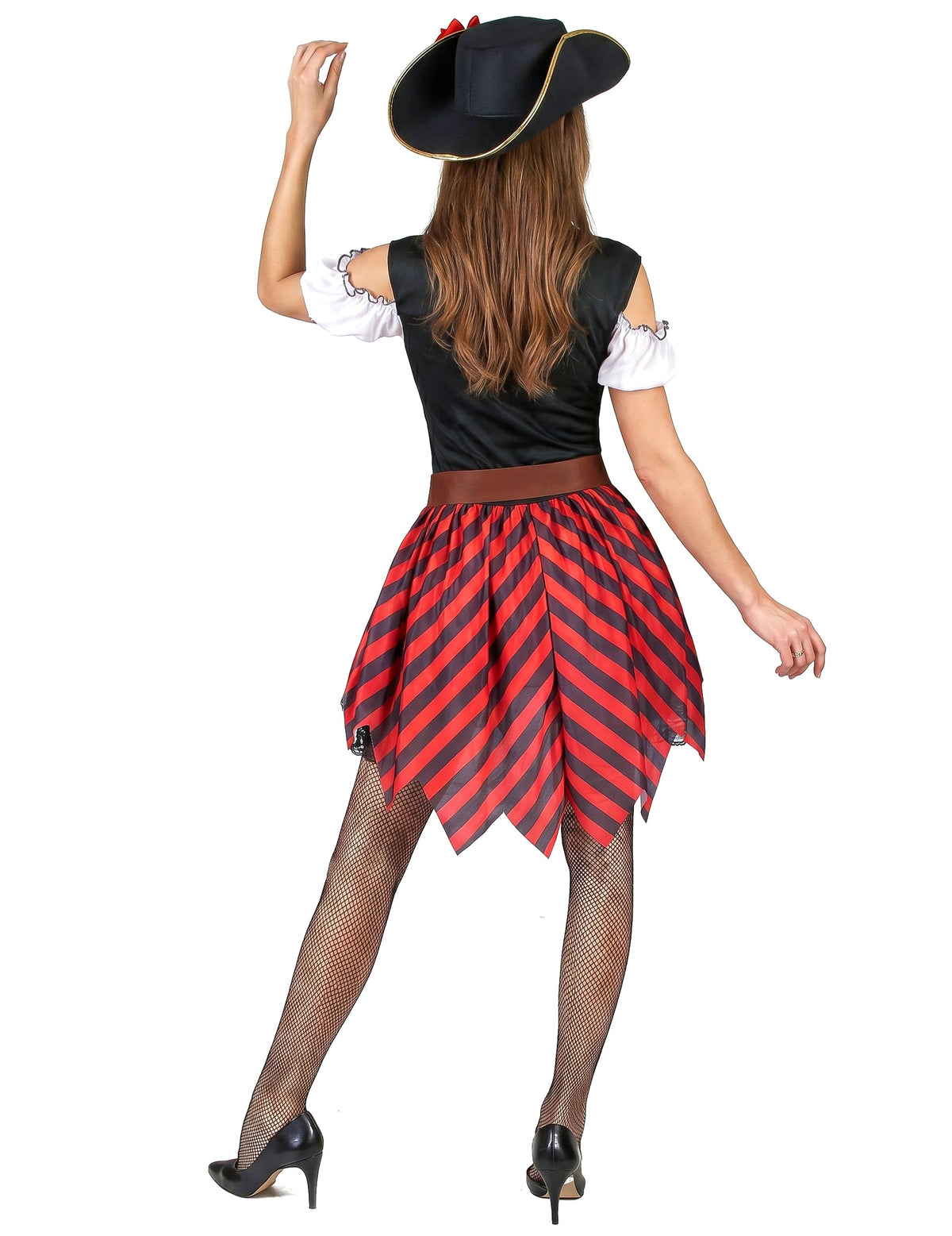 Piraten Karnevals-Kostüm für Damen bunt