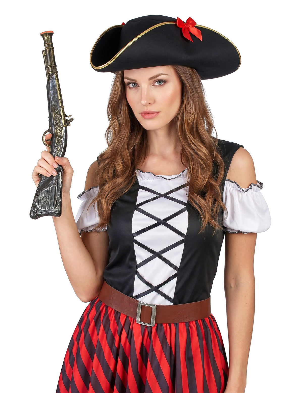 Piraten Karnevals-Kostüm für Damen bunt