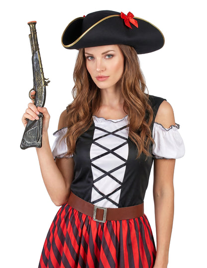 Piraten Karnevals-Kostüm für Damen bunt