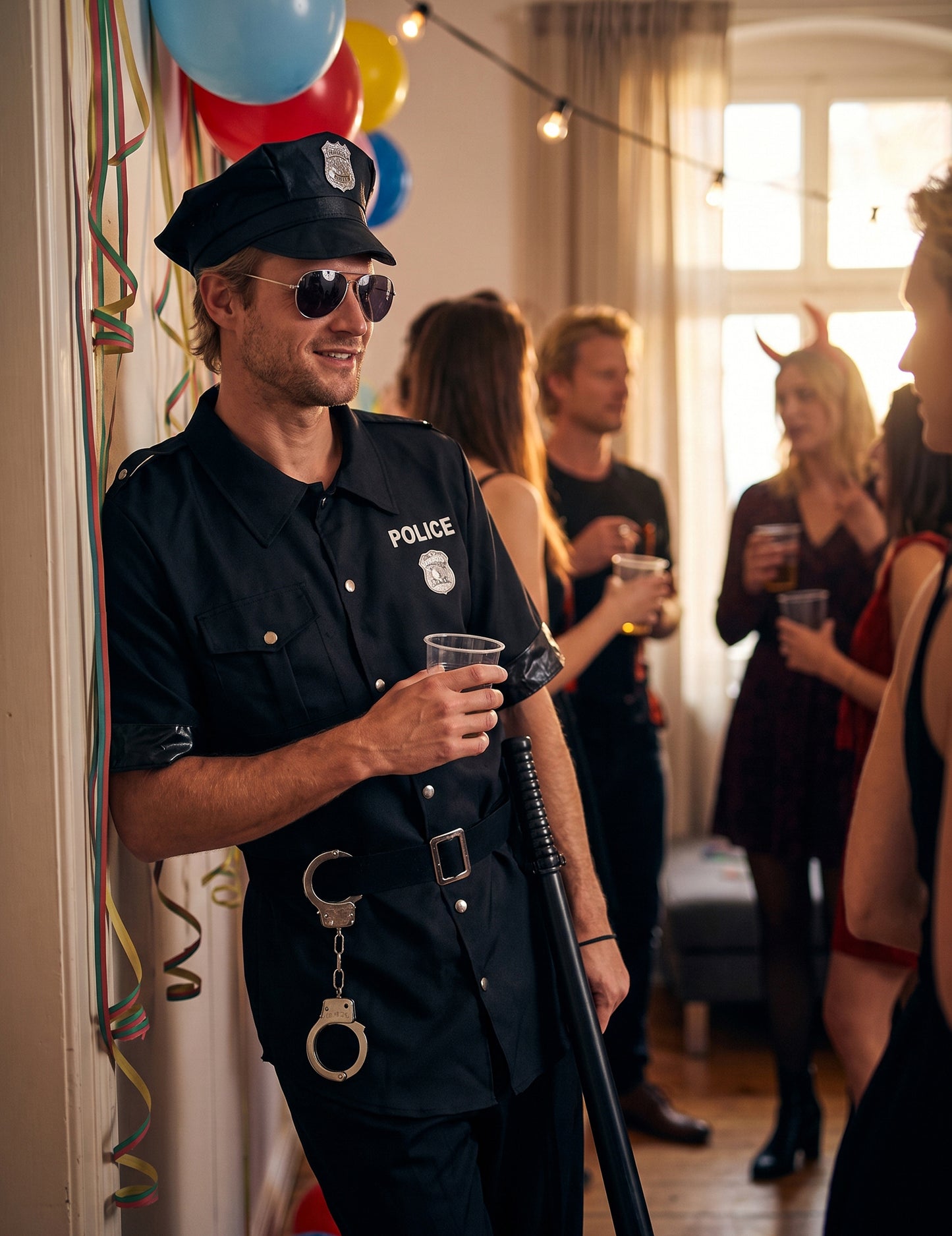 Polizistenkostüm für Herren