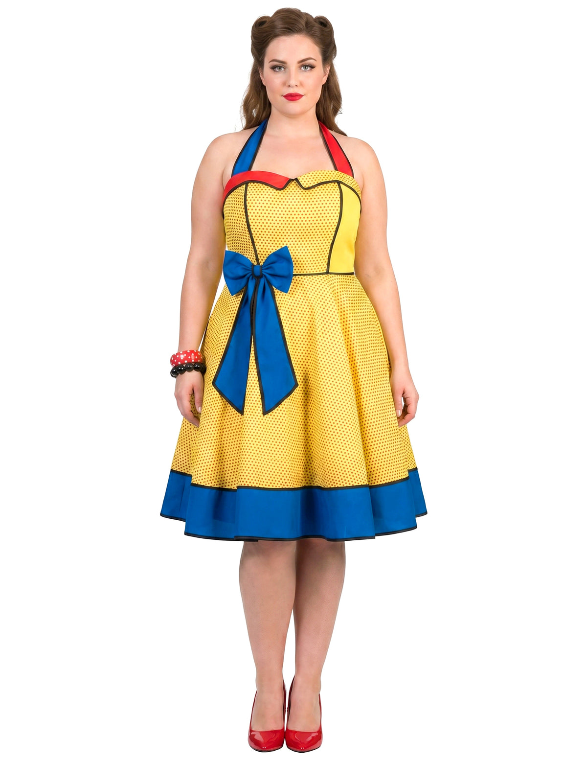 Pop-Art Kostüm für Damen