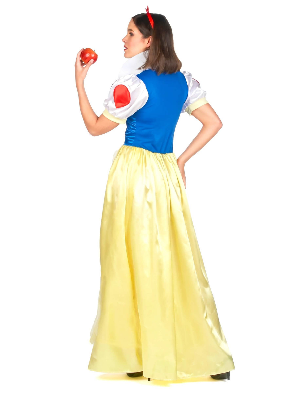 Märchenprinzessin Kostüm für Damen gelb-blau