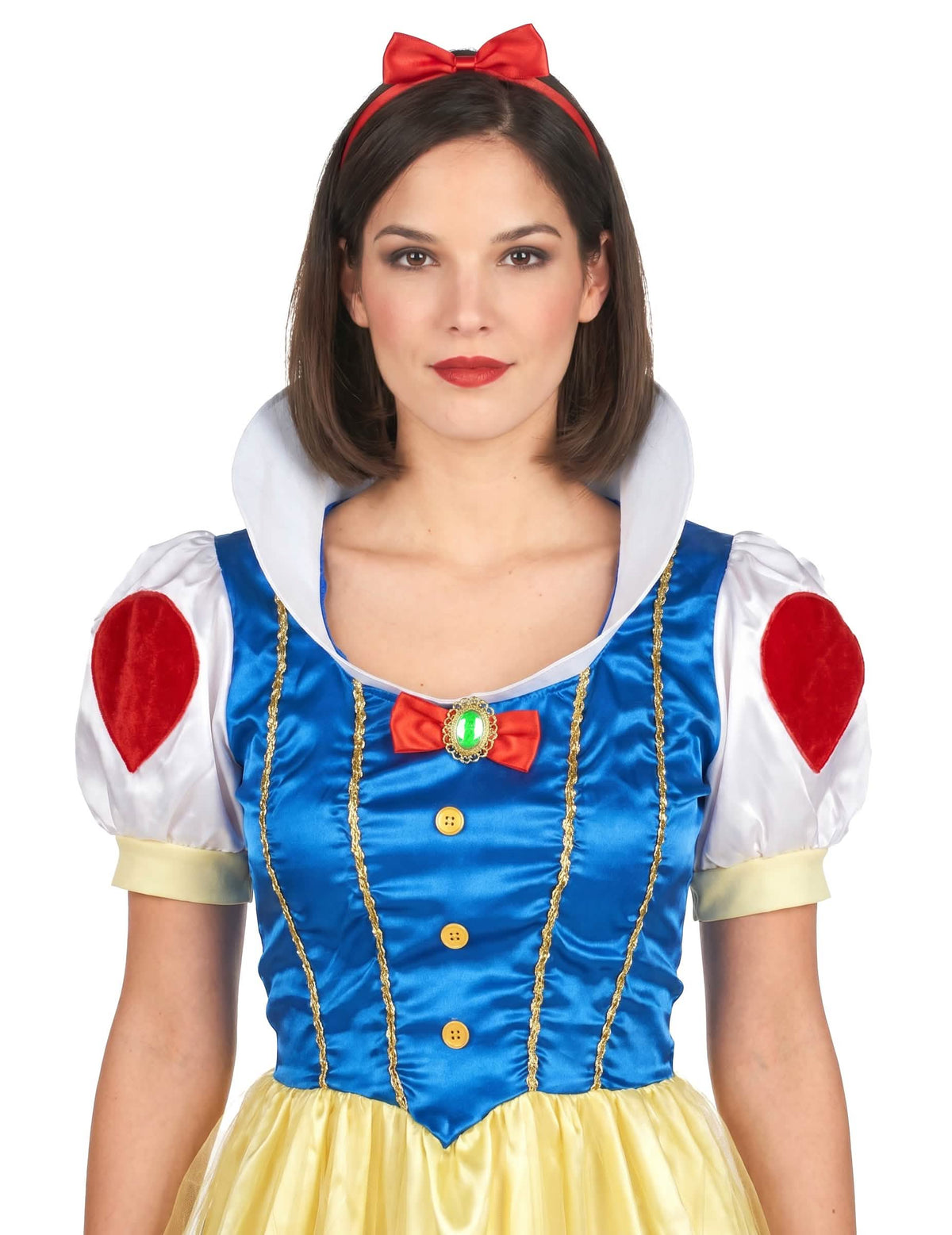 Märchenprinzessin Kostüm für Damen gelb-blau