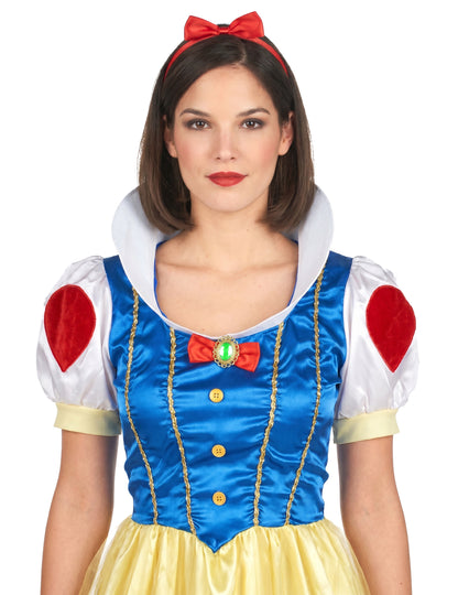 Märchenprinzessin Kostüm für Damen gelb-blau