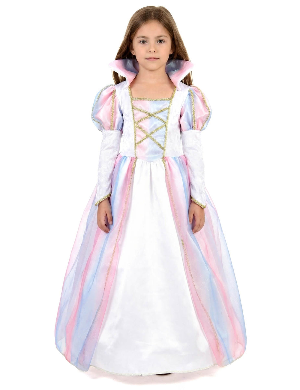 Vue de face du déguisement de princesse
