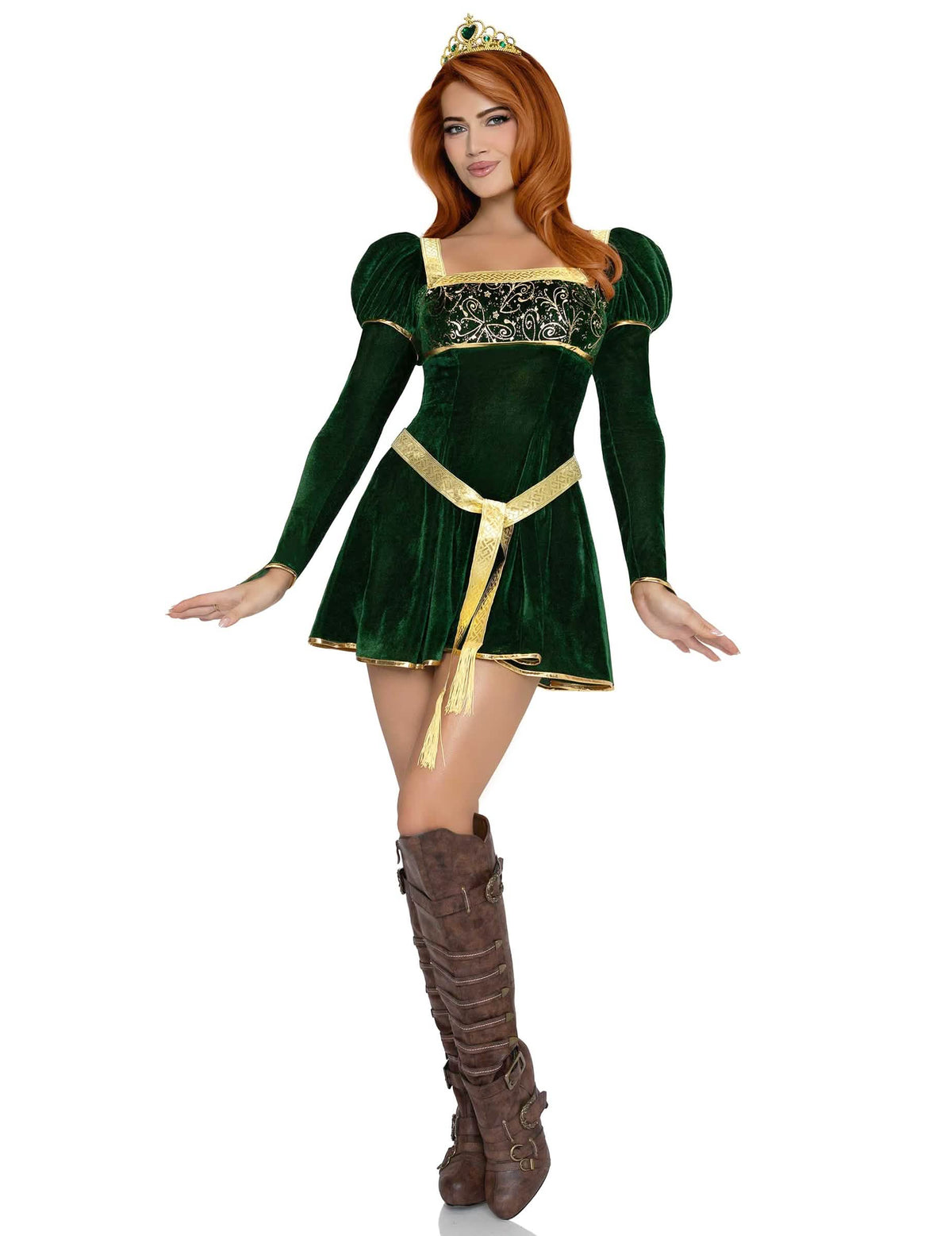 GrÃ¼nes Prinzessin-KostÃ¼m fÃ¼r Damen sexy