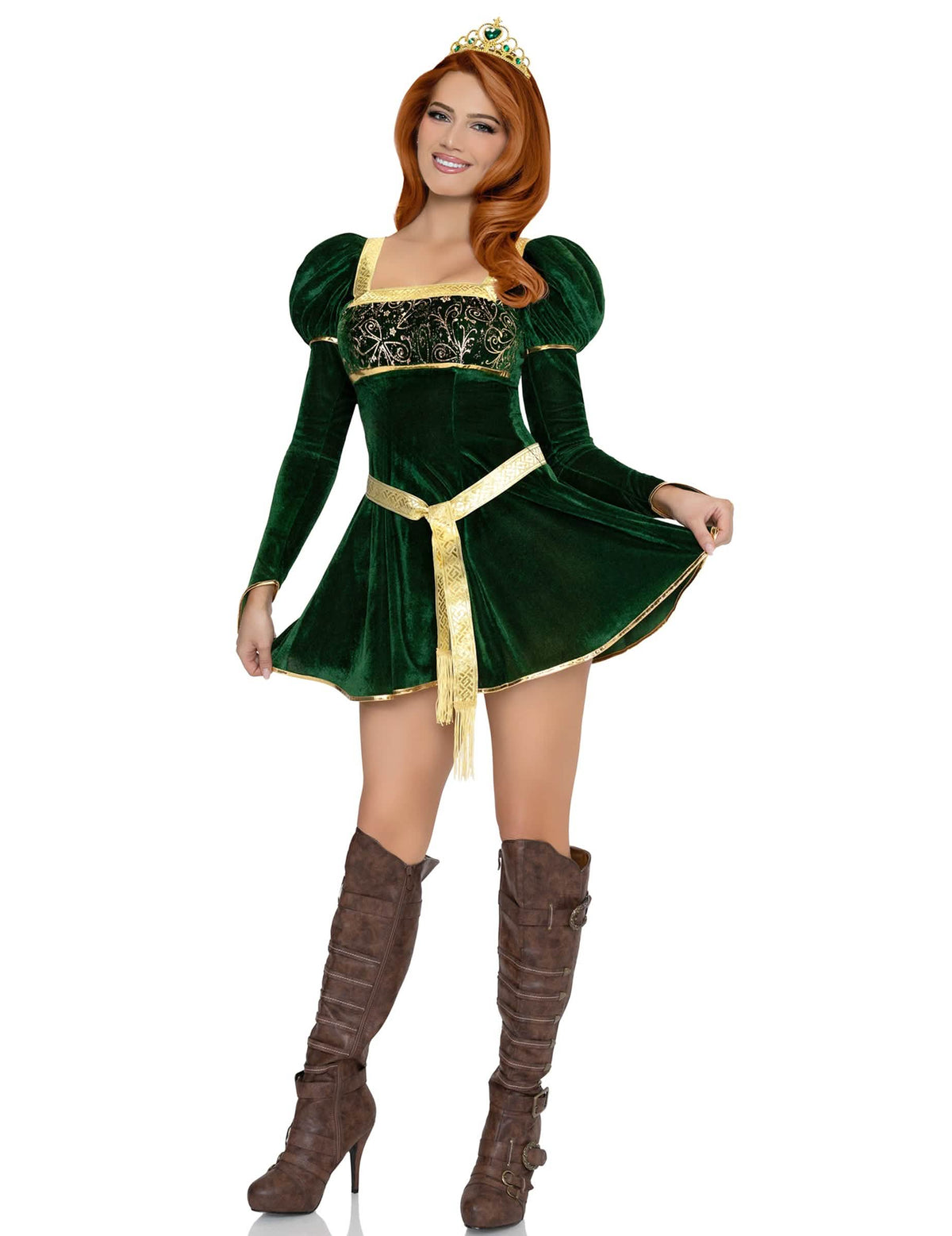 GrÃ¼nes Prinzessin-KostÃ¼m fÃ¼r Damen sexy