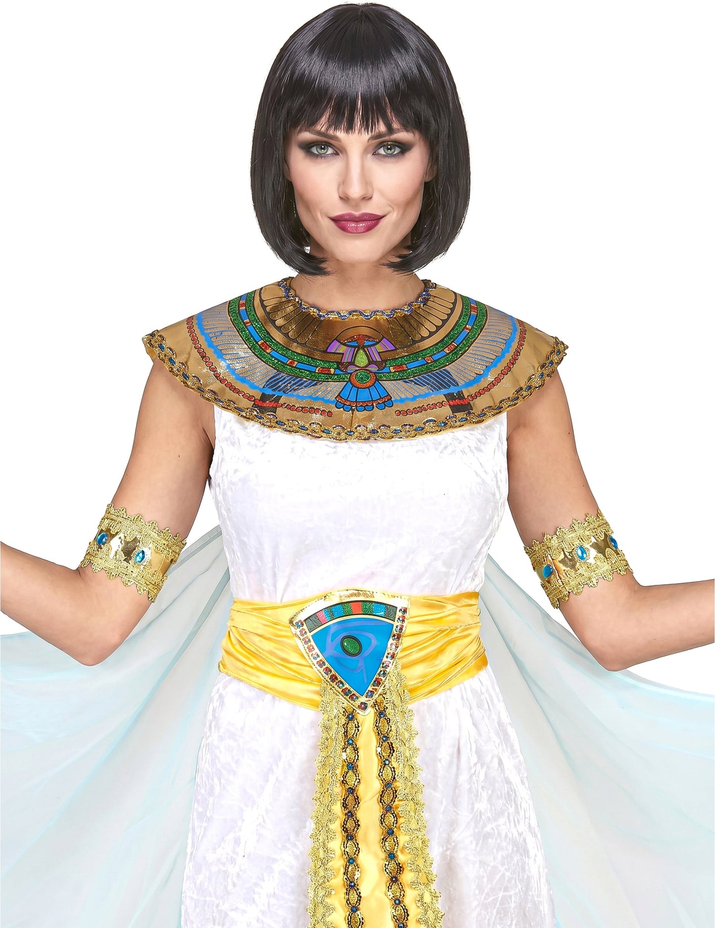 Déguisement reine d'Égypte avec voile femme