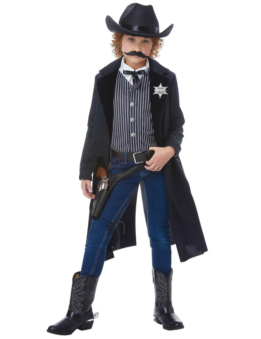 Übersicht über das Sheriff-Kostüm für Kinder