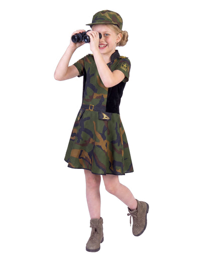 Soldaten Kostümkleid für Mädchen
