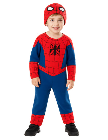 Offizielles Spiderman™-Babykostüm rot-blau-schwarz