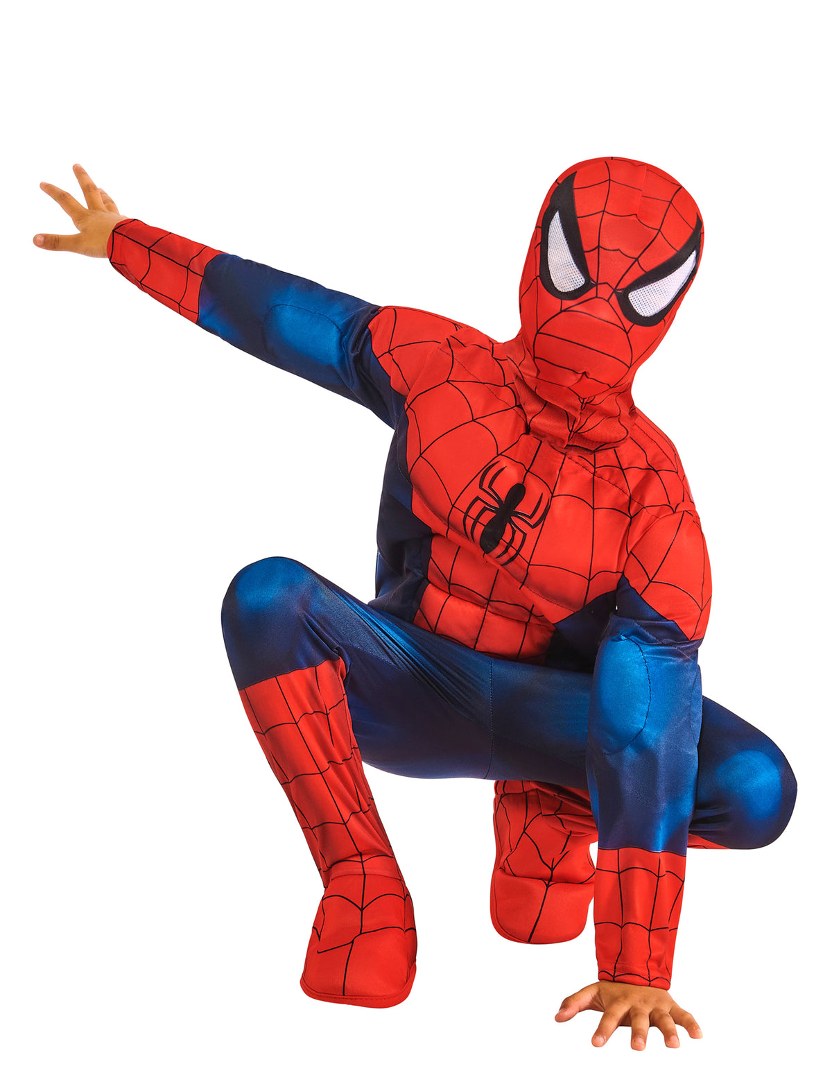Spiderman™ muskulöses Luxus-Kinderkostüm