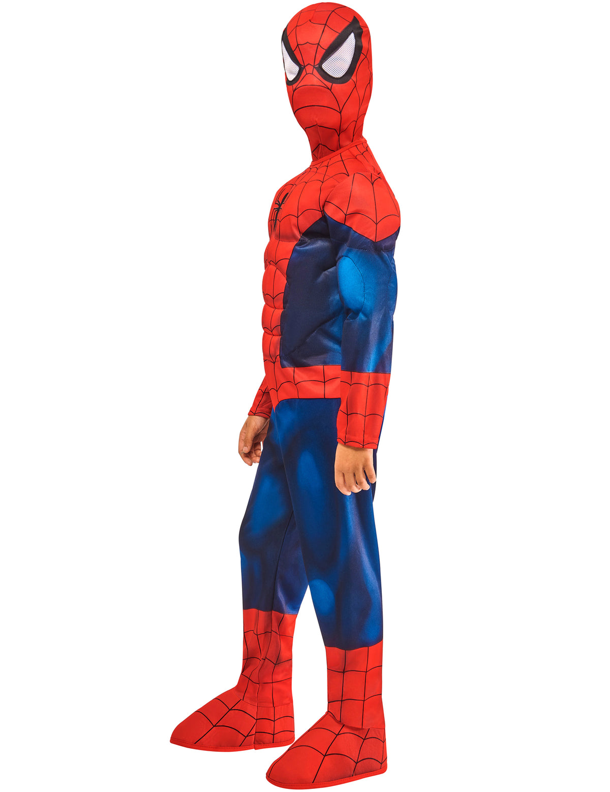 Spiderman™ muskulöses Luxus-Kinderkostüm