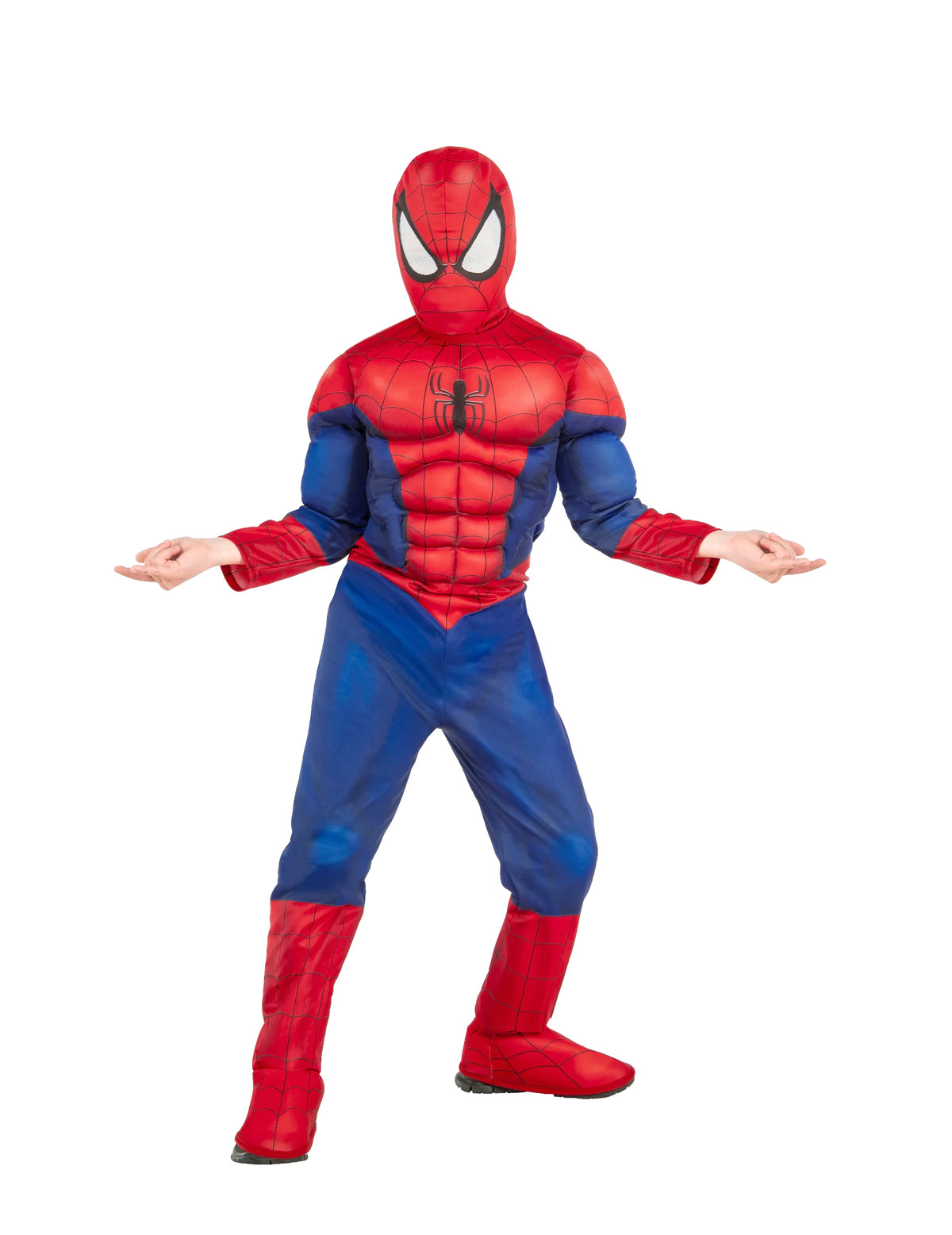 Spiderman™ muskulöses Luxus-Kinderkostüm