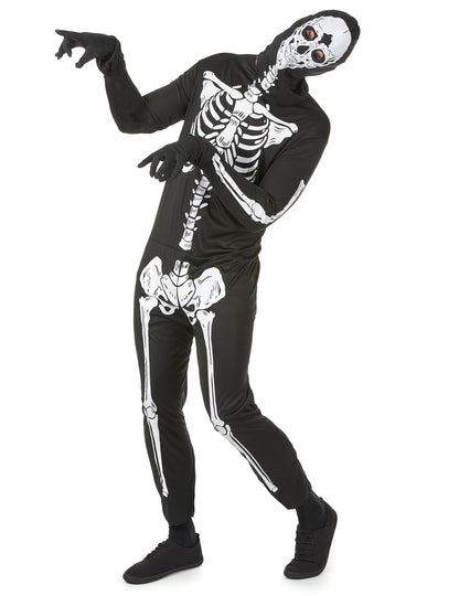 Vue d'ensemble du déguisement de squelette Halloween