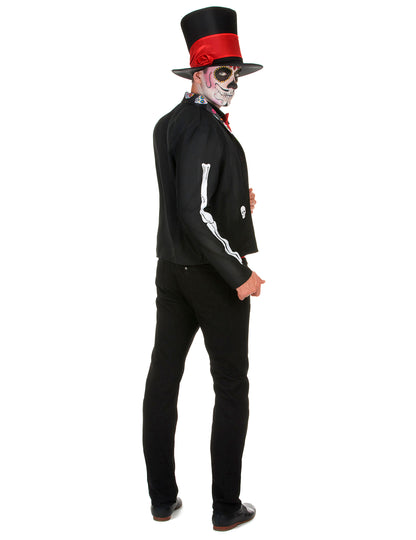 Skelett Kostüm für Herren Dia de los Muertos