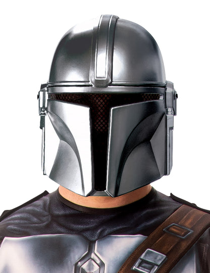 The Mandalorian™-Herrenkostüm Lizenz-Artikel Star Wars™ silber-braun