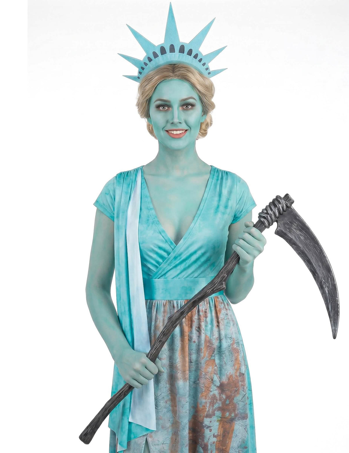Blutiges KostÃ¼m Freiheitsstatue fÃ¼r Damen
