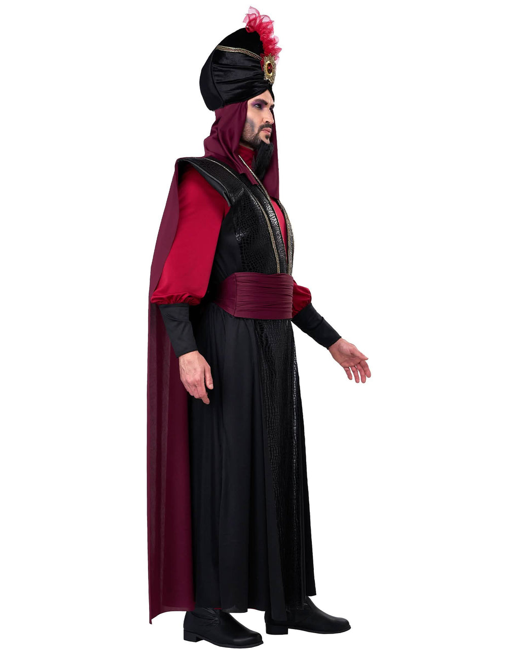 Seitenansicht des Luxus-Sultan-der-Bösewicht-Verkleidung
