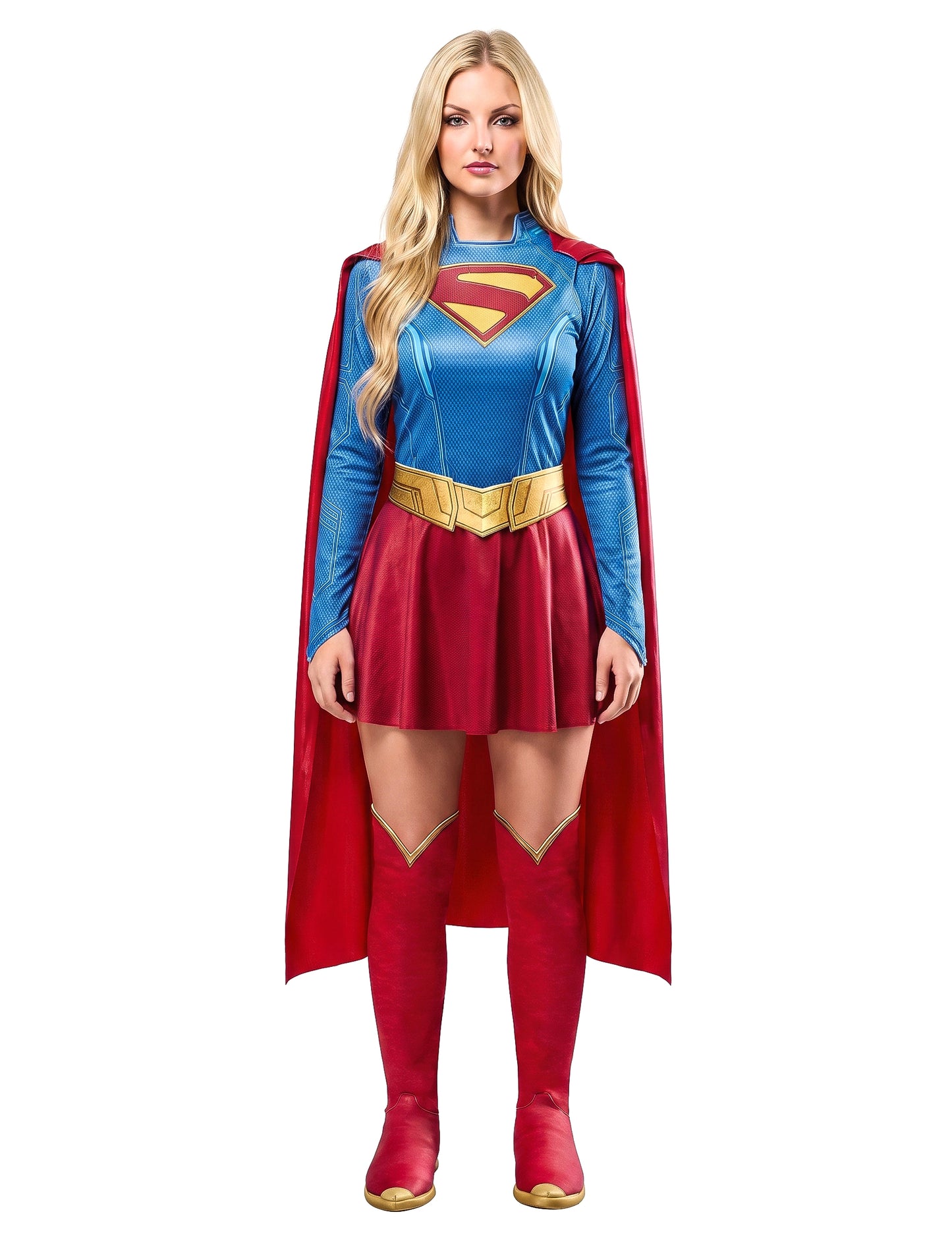 Supergirlâ„¢ KostÃ¼m Deluxe fÃ¼r Frauen