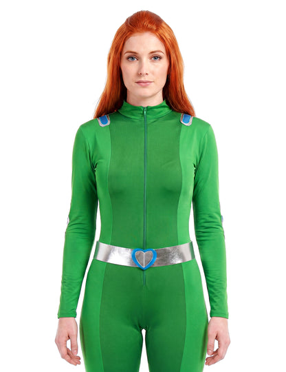 Déguisement Totally Spies™ vert Sam femme