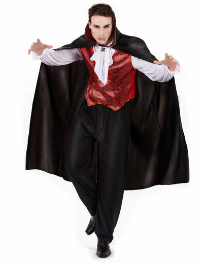 Vampirkostüm Halloween für Herren