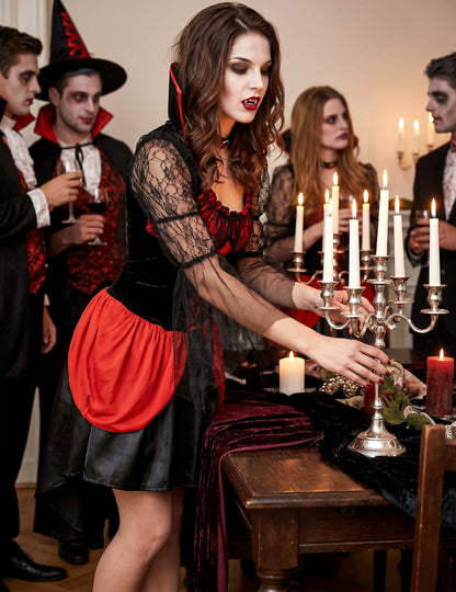 Sexy Vampirkostüm für Damen