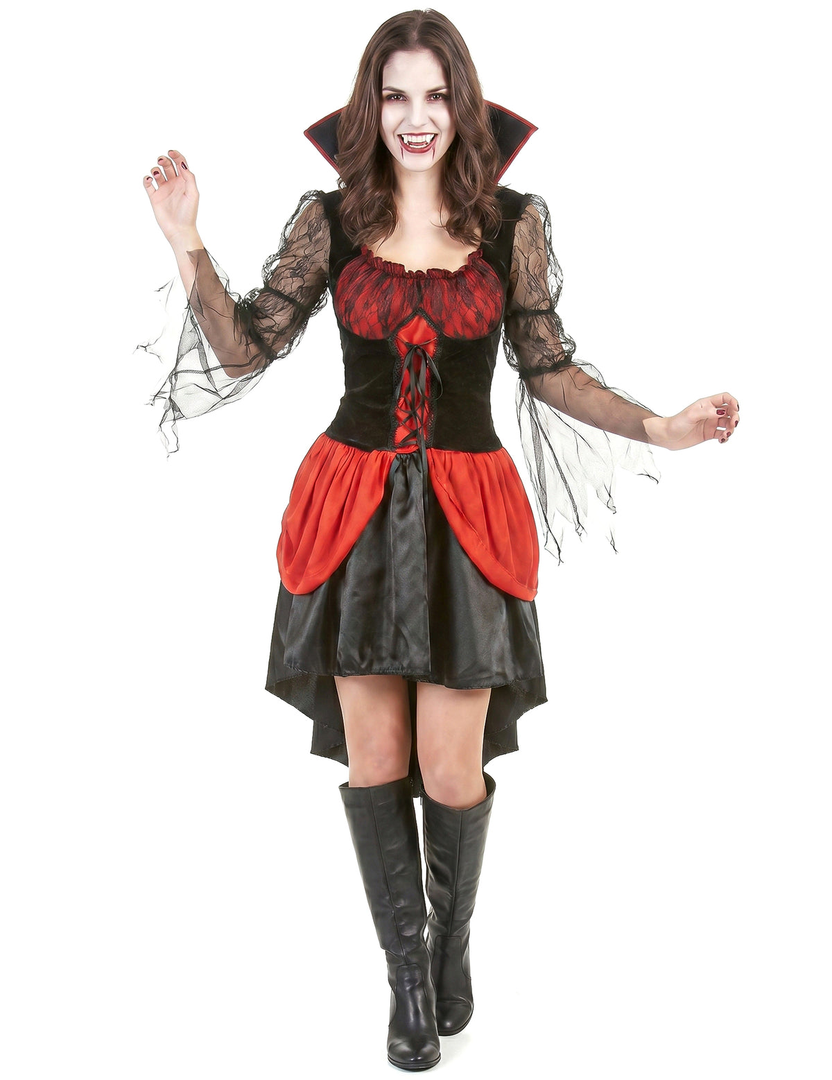 Sexy Vampirkostüm für Damen
