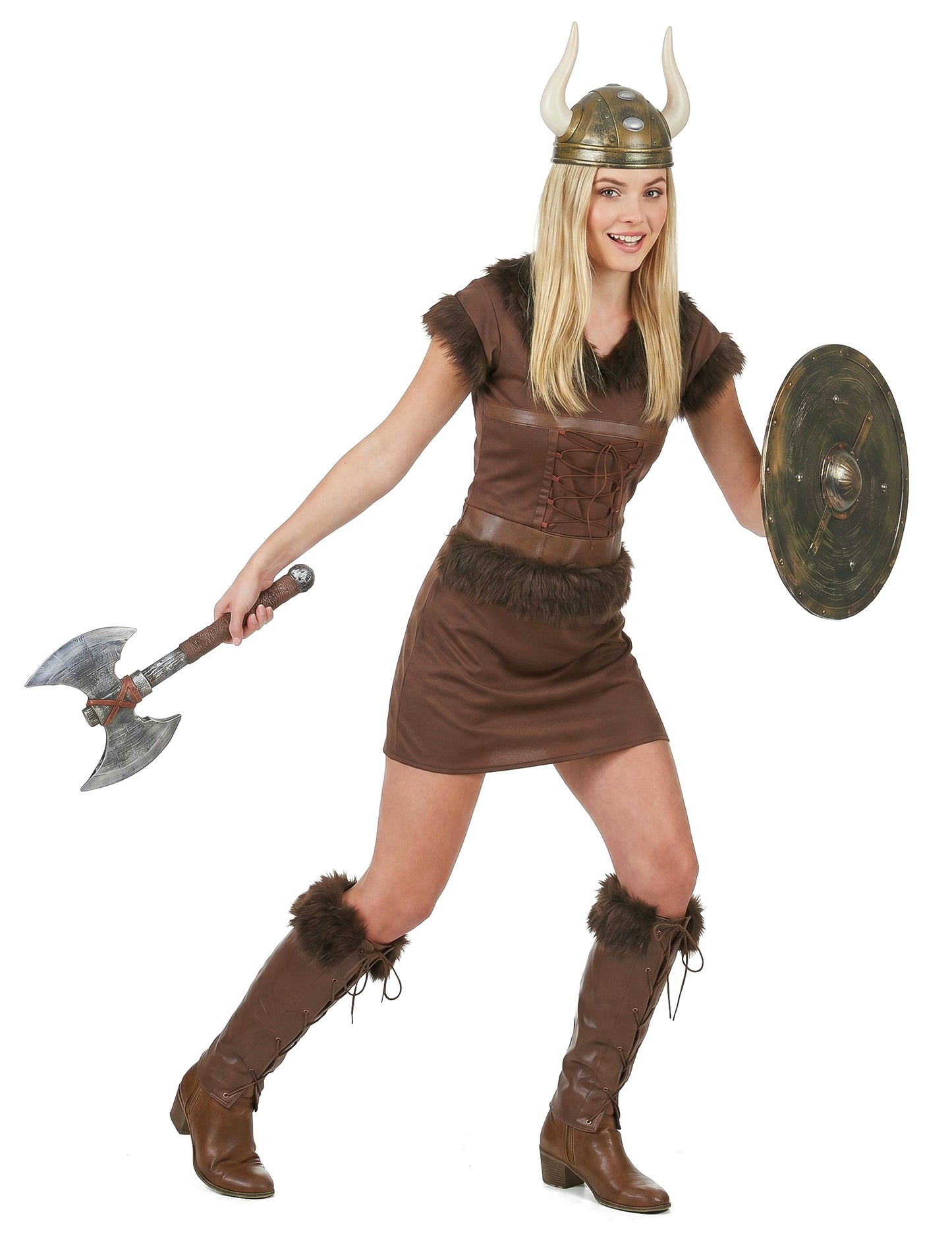 Sexy Wikinger Frau Kostüm