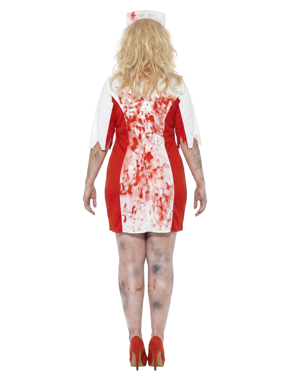 Zombie-Krankenschwester Kostüm Plus Size für Damen
