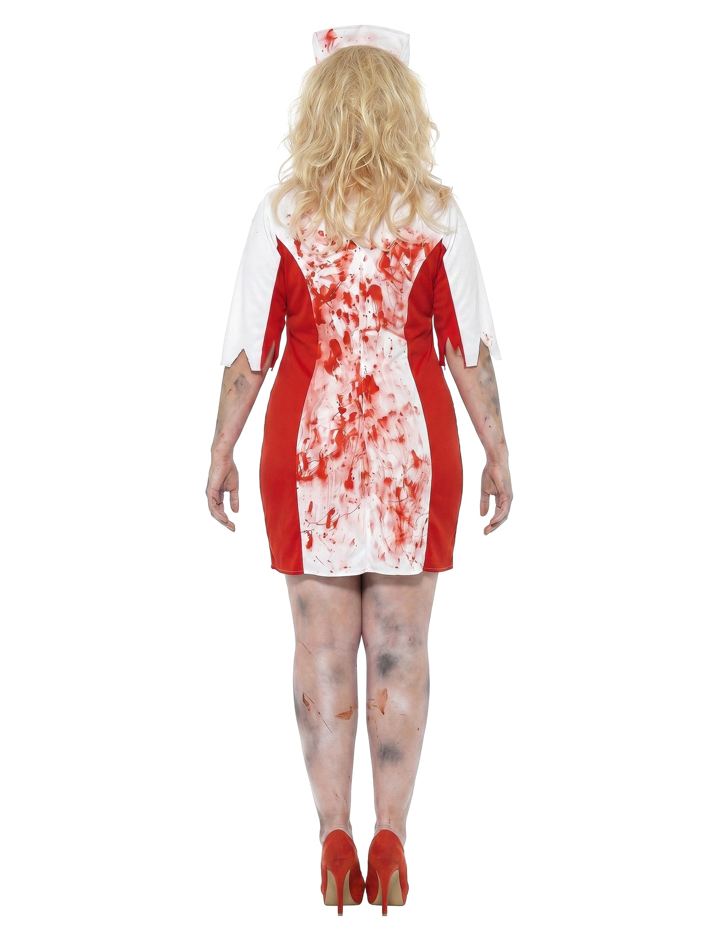Zombie-Krankenschwester Kostüm Plus Size für Damen