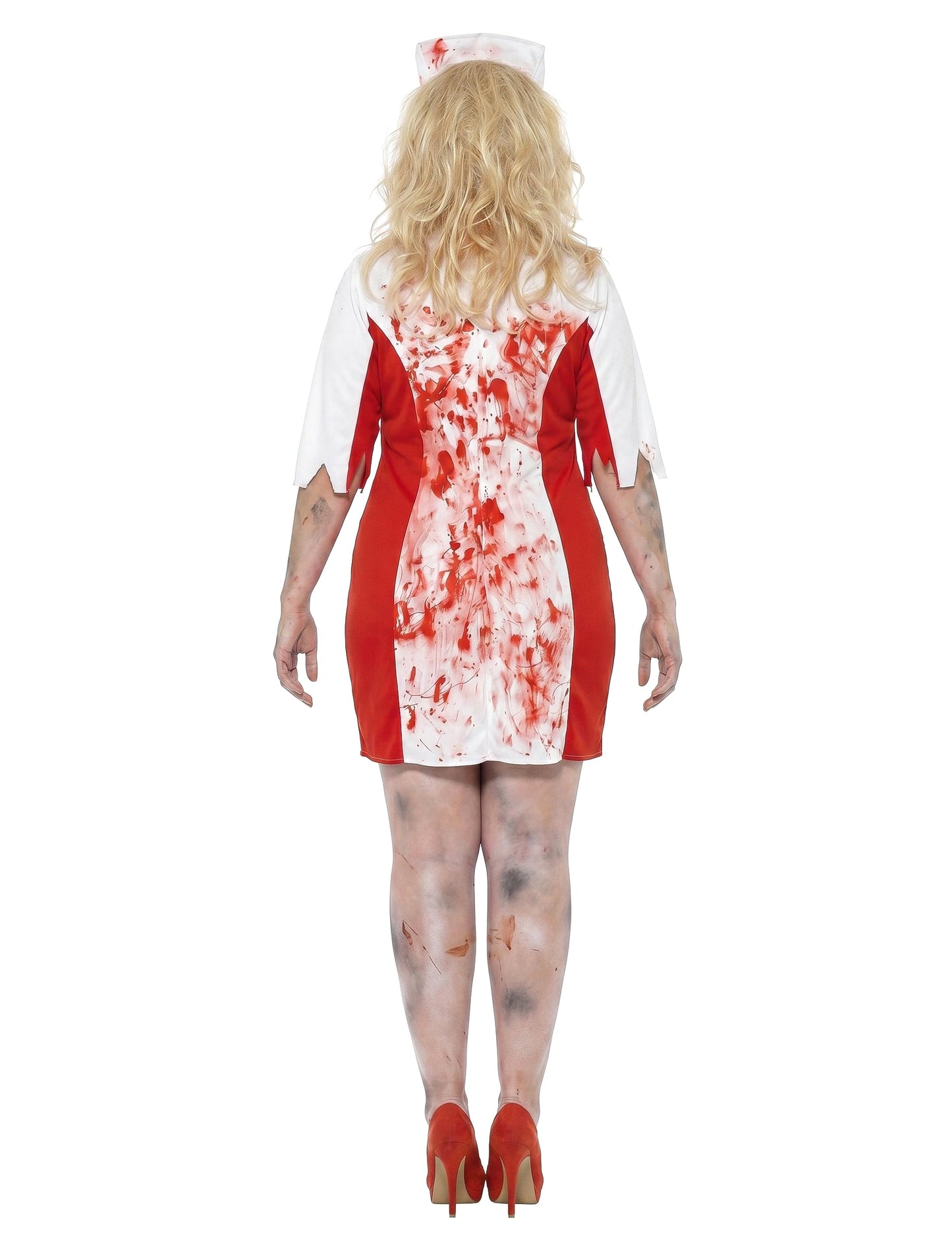 Zombie-Krankenschwester Kostüm Plus Size für Damen