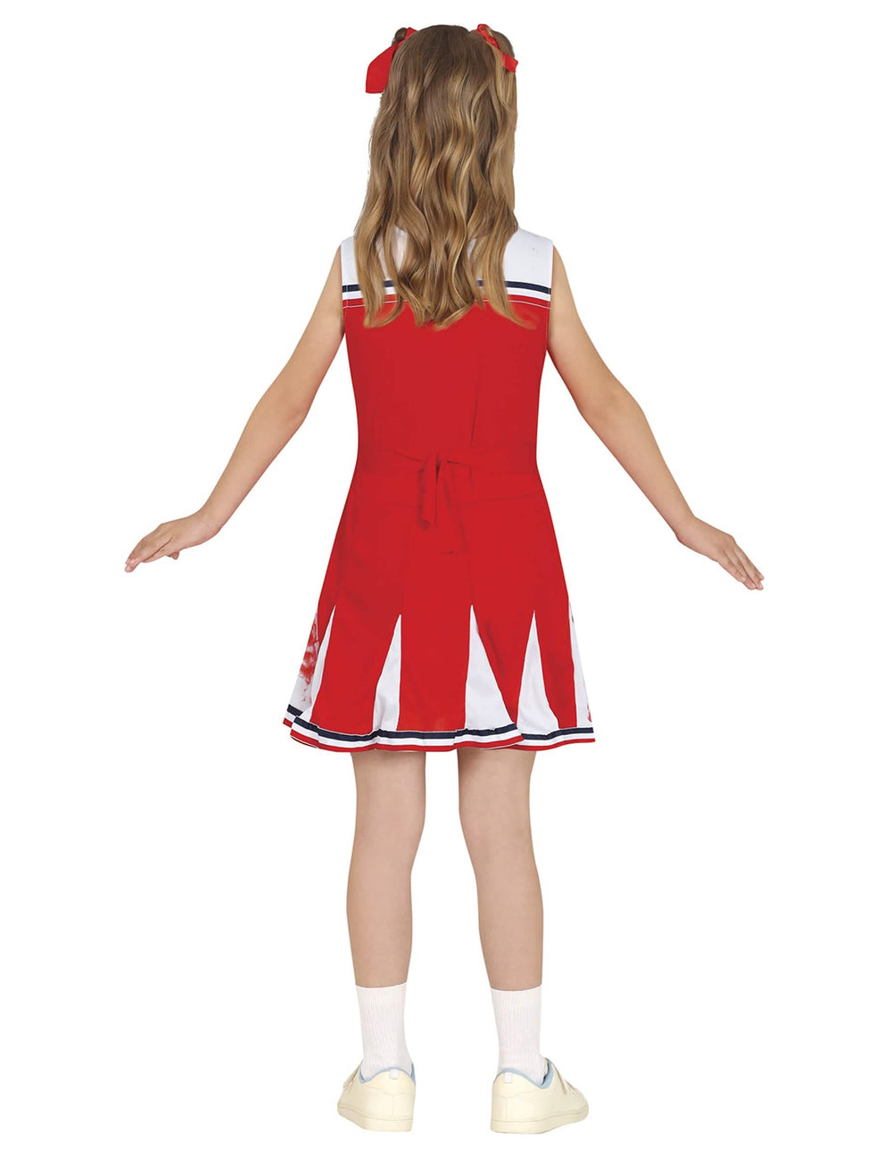 Rückansicht des Zombie-Pompomgirl-Kostüms für Mädchen
