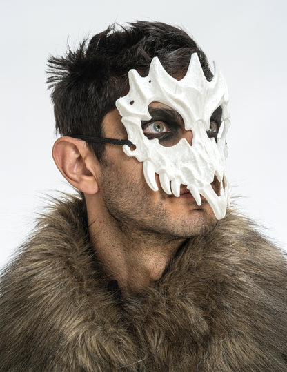 Drachen-Knochenmaske Augenmaske Erwachsene