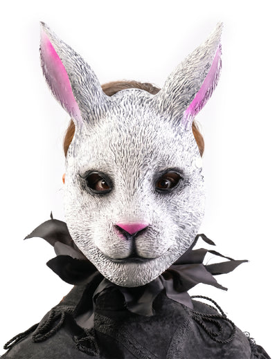 Hasen-Maske aus Latex für Erwachsene