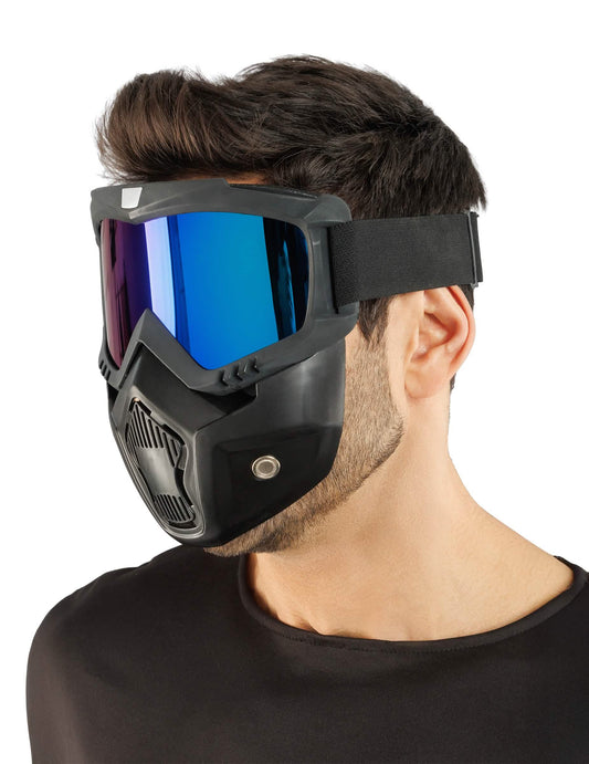 Halbmaske futuristisch Schutz Erwachsene
