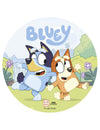 Bluey™ Essbarer Tortenaufleger 20 cm