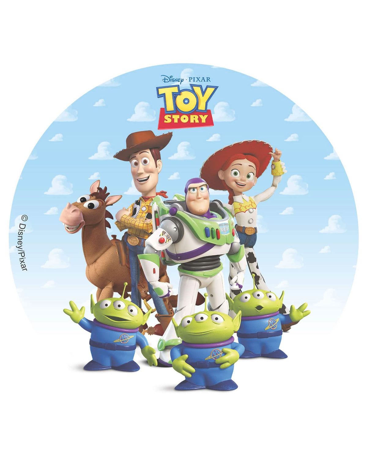 Toy Story™ Essbarer Tortenaufleger 20 cm