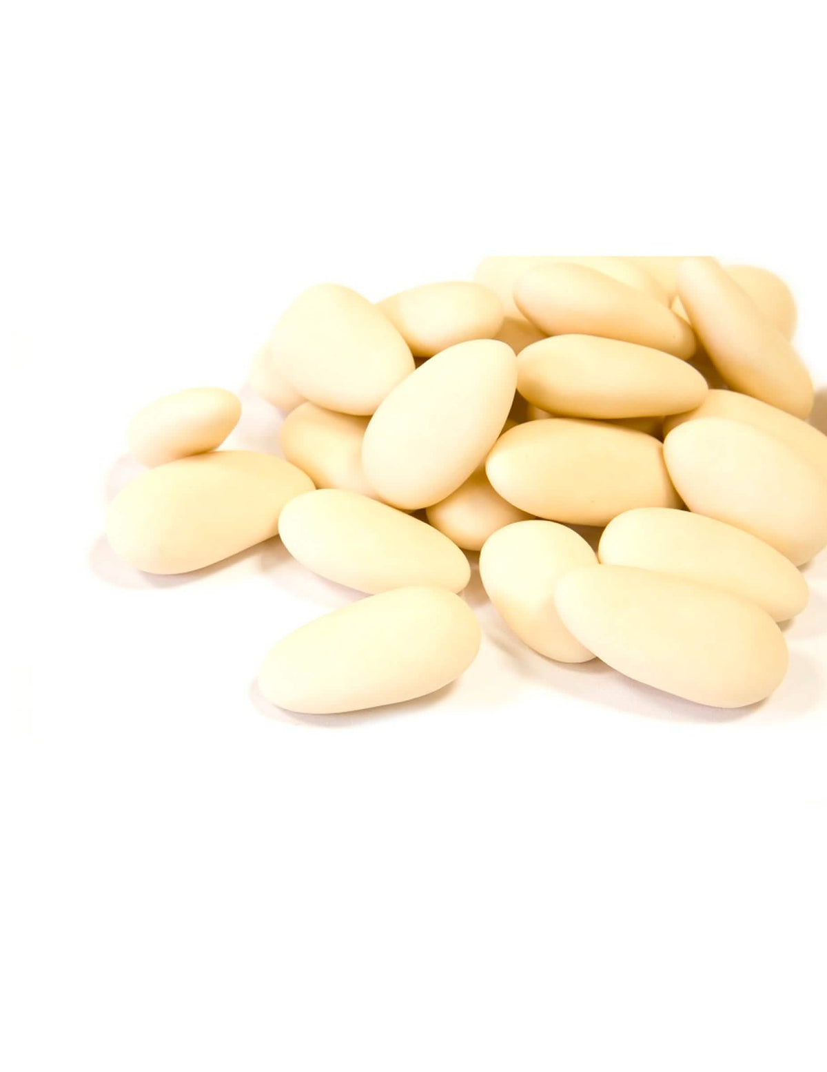 Dragées amandes pour mariage couleur ivoire