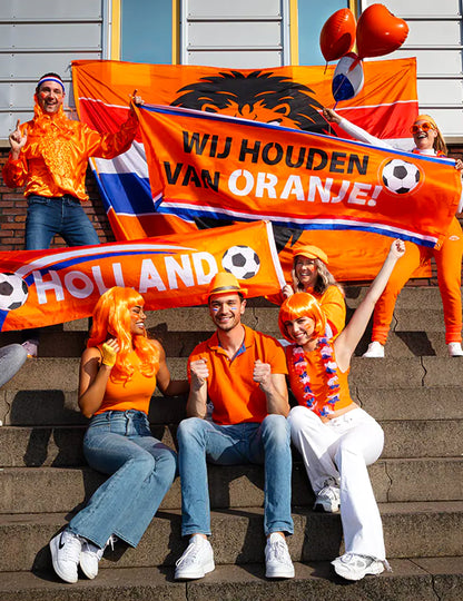 Riesiges Fan-Flagge Niederlande 200 x 300 cm