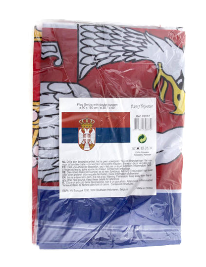 Flagge Serbien - 150 x 90 cm - Fanartikel