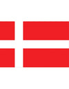 Dänische Flagge Fanartikel rot-weiss 90x150cm