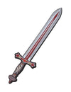 Rotes Ritter-Löwenschwert aus Schaumstoff - 45 cm