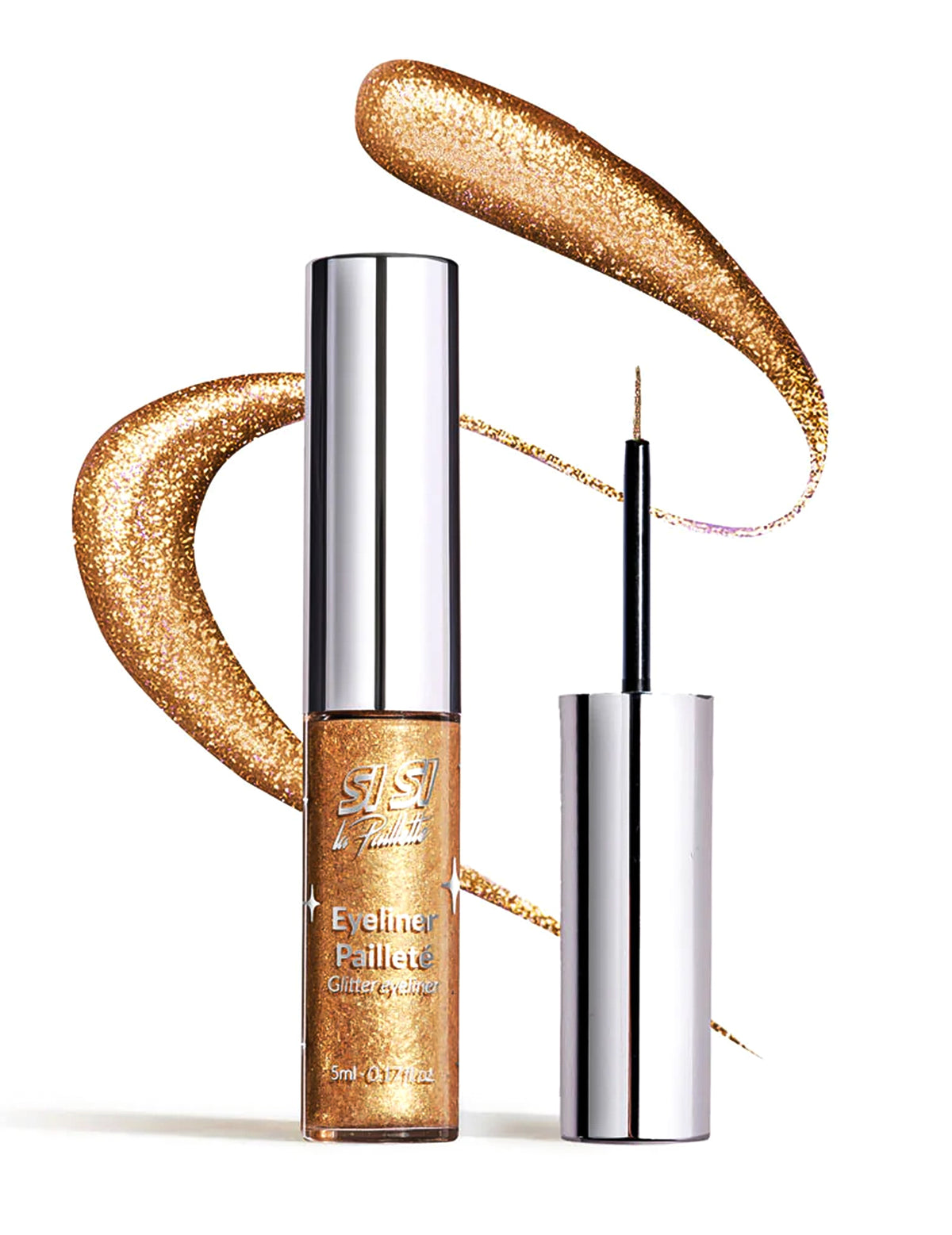 Metallic Gold Glitzer-Lidstrich Si si la pailletteâ„¢
