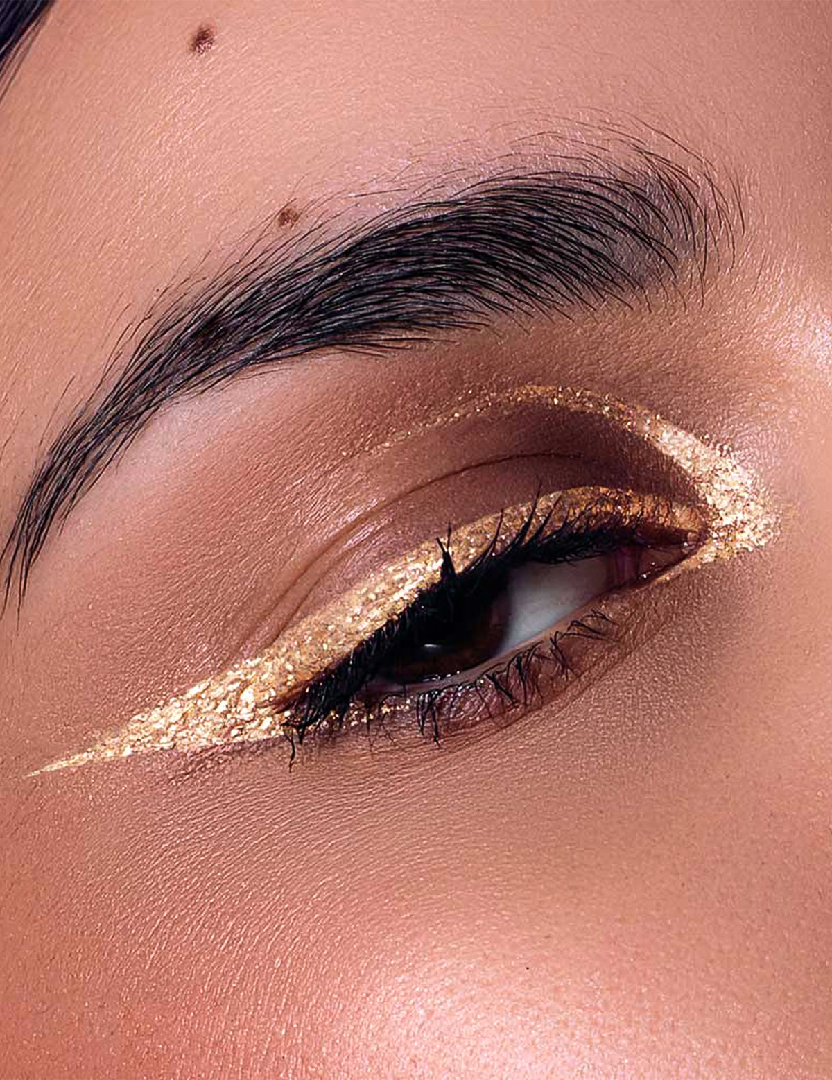 Metallic Gold Glitzer-Lidstrich Si si la pailletteâ„¢
